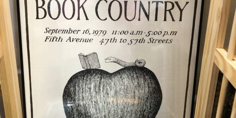 New York Book Poster