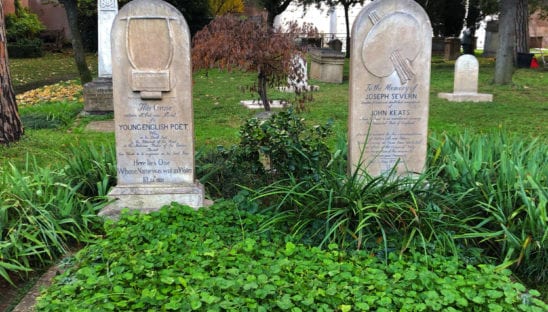 Keats' & Severn's Graves