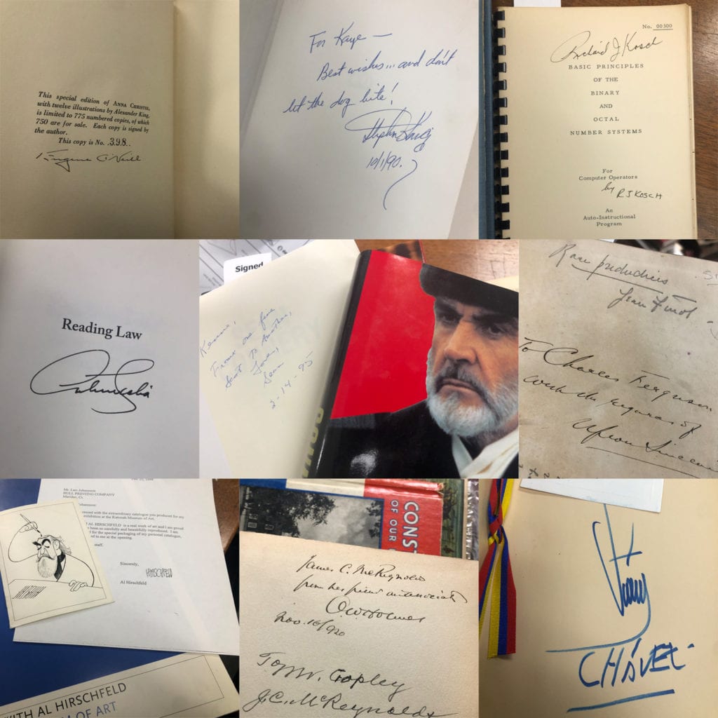 Signed Books