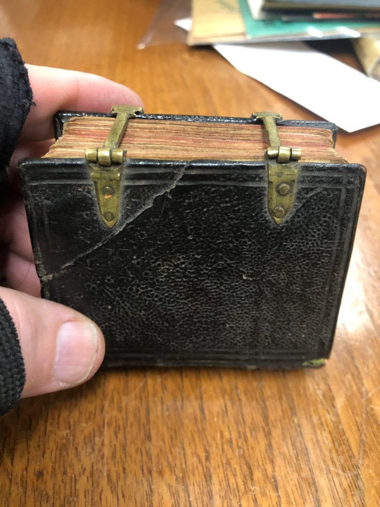 Miniature Leather Book