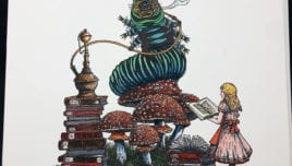Colored Alice Print