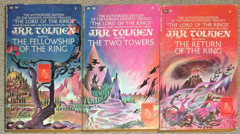 Lord of the Rings 1960s Paperbacks