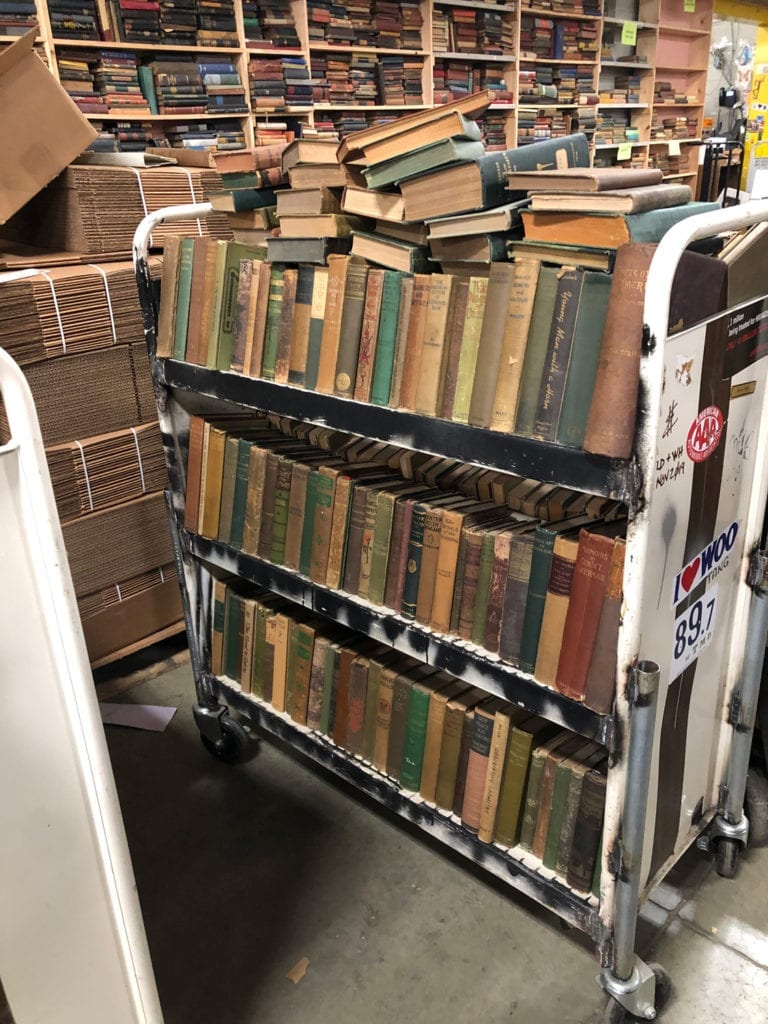 Old Book Cart