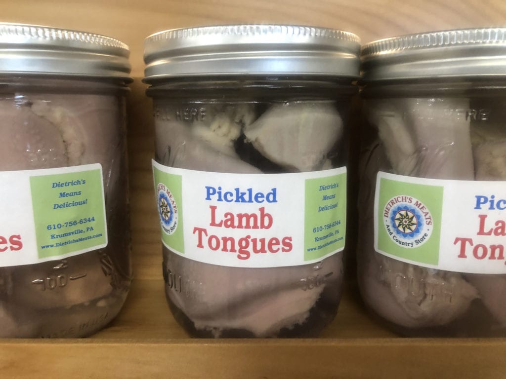Pickled Lamb Tongues