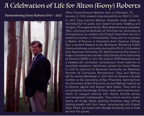 Tony Obituary