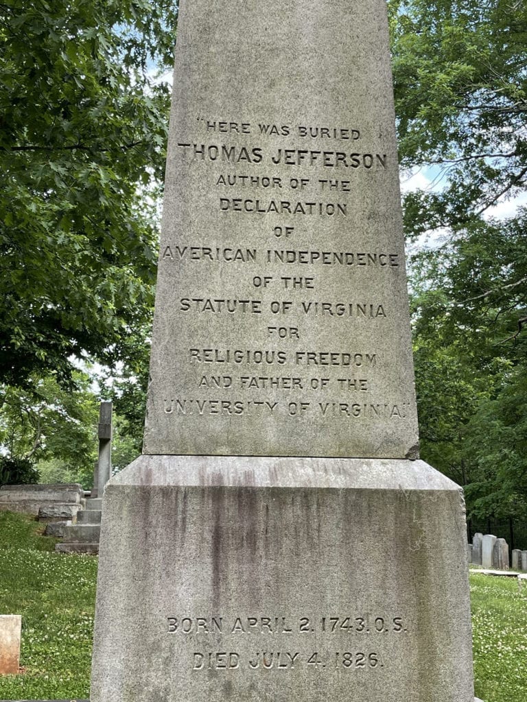 Jefferson's Grave