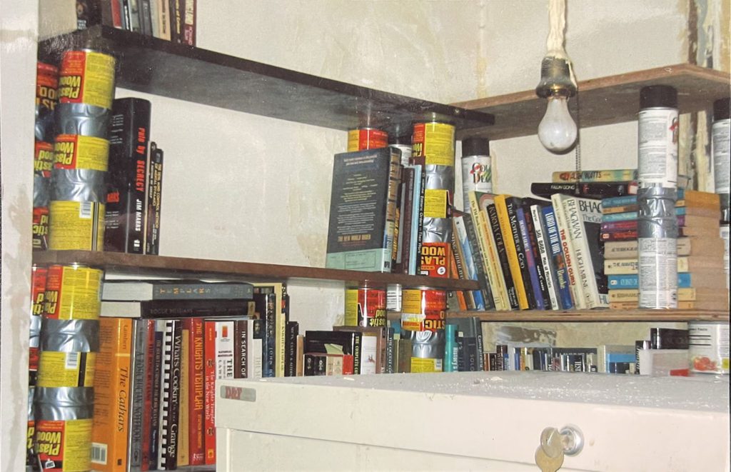 Shelves in Kitchen
