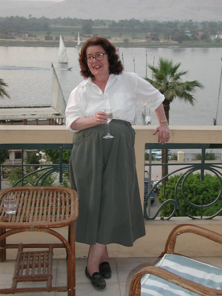 Barbara Mertz 2004