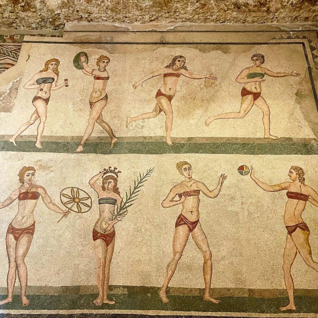 Gymnast Mosaic