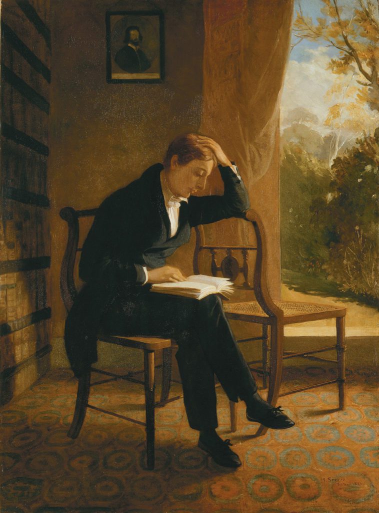 John Keats Portrait by Joseph Severn