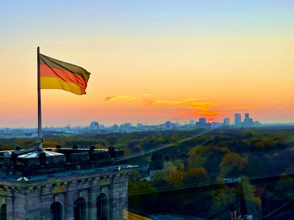 Reichstag Sunset