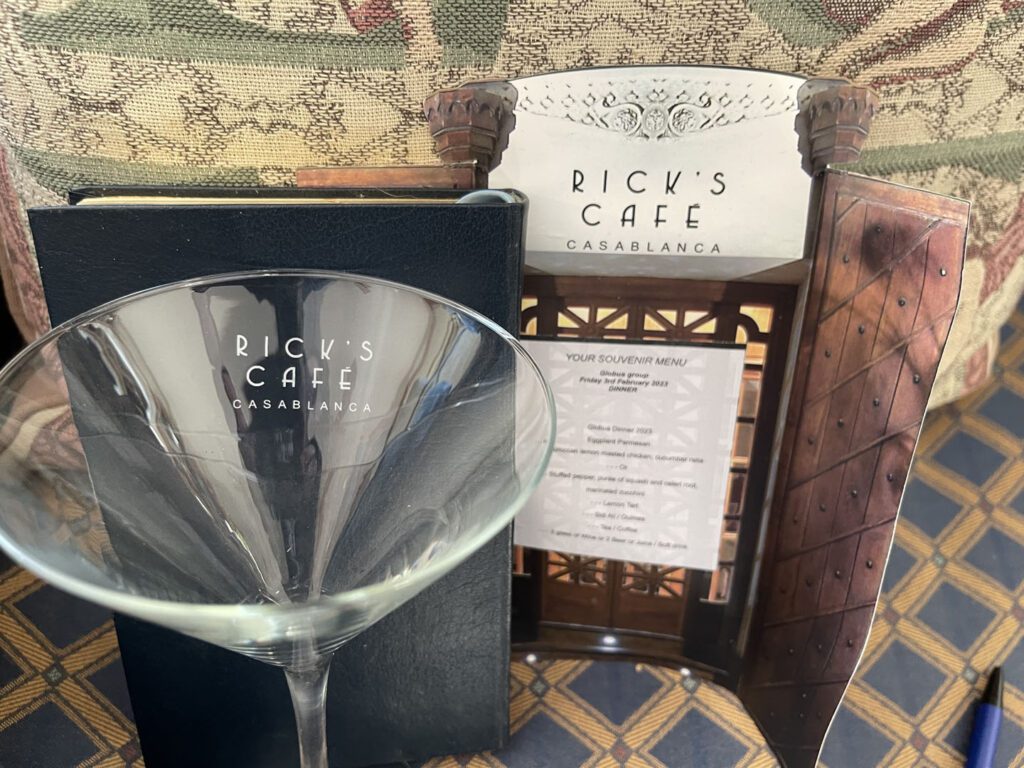 Rick's Martini Glass