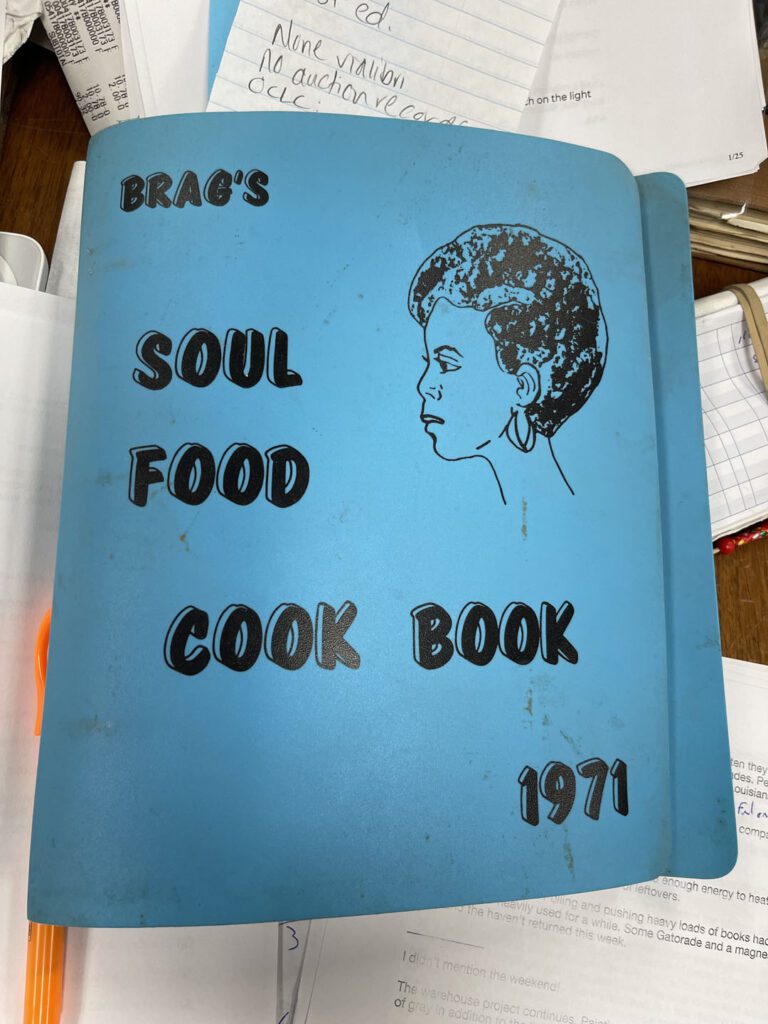 Charity Cookbook