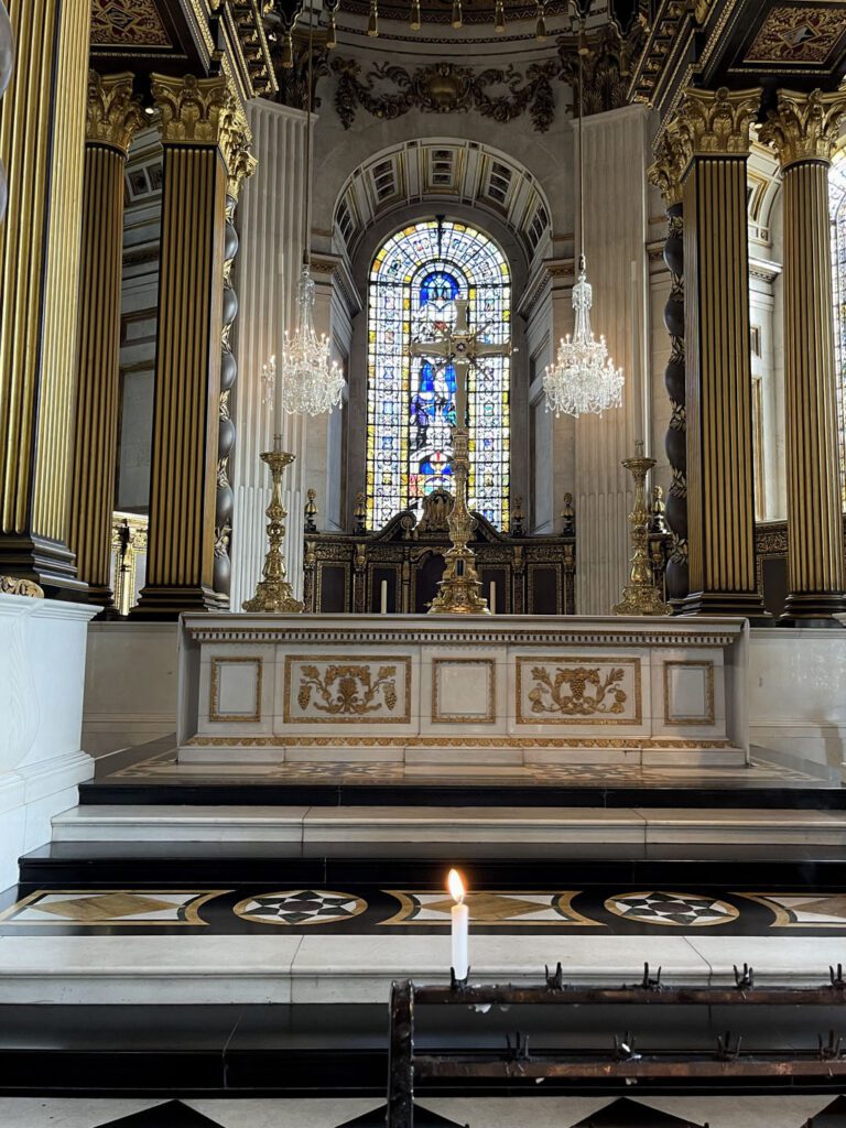 Candle at St. Paul's