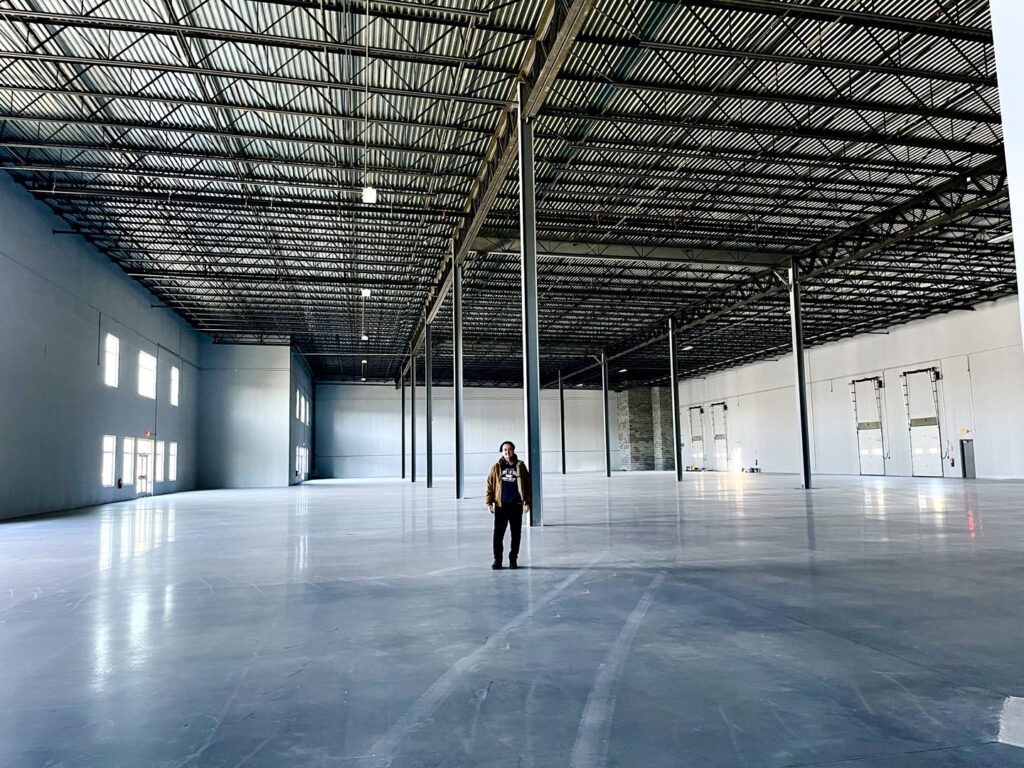 Chuck in New Warehouse