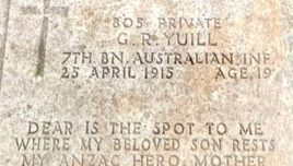 ANZAC Cove Grave