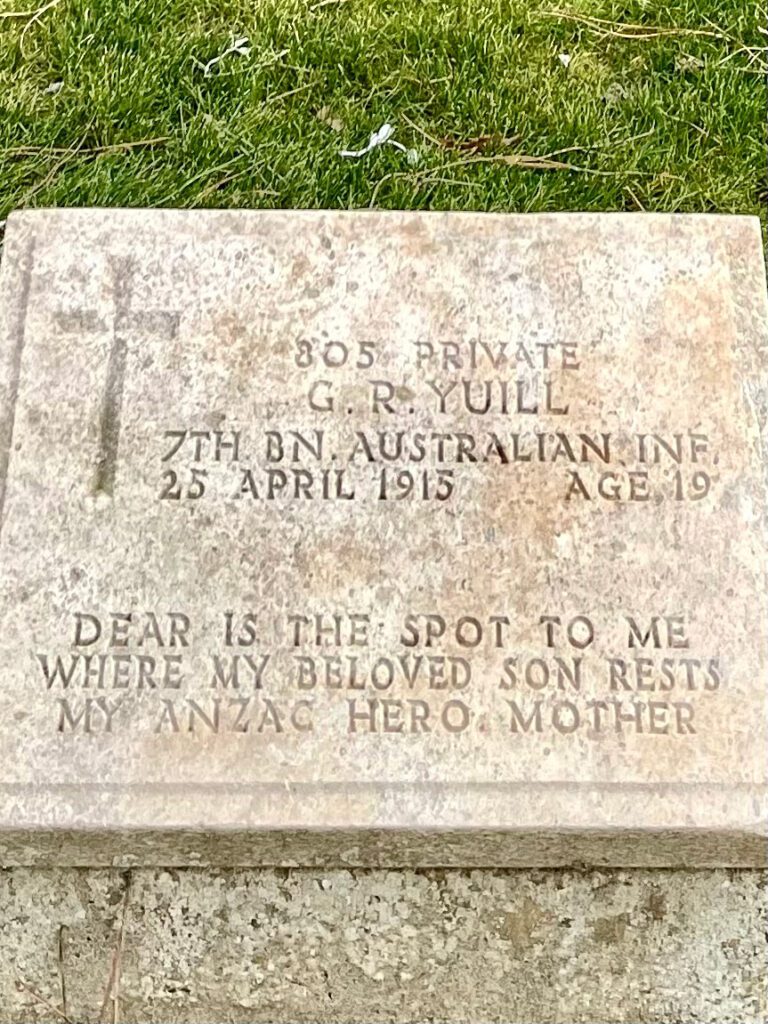 ANZAC Cove Grave