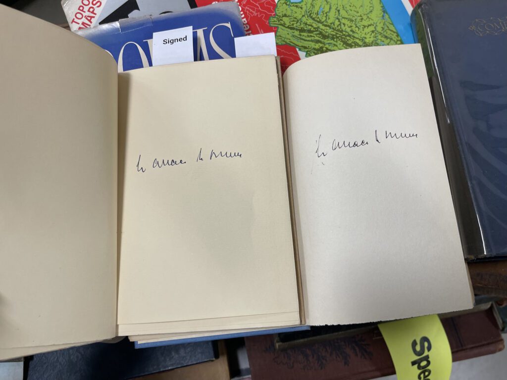 Signed Wallace Stevens