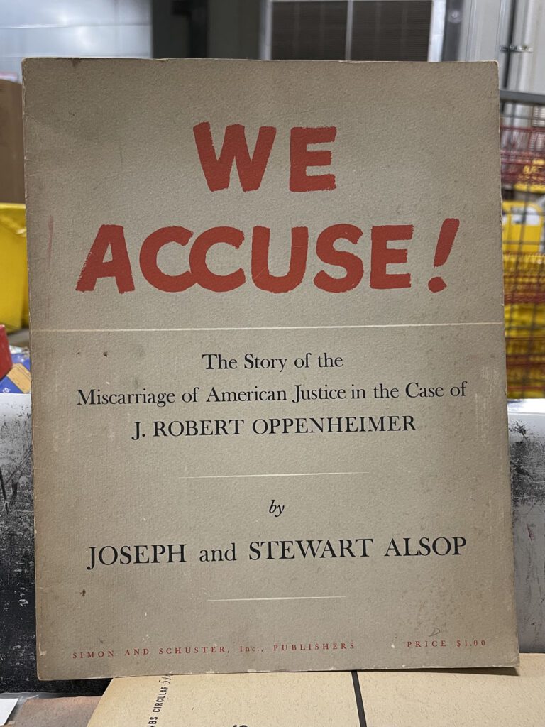 We Accuse!